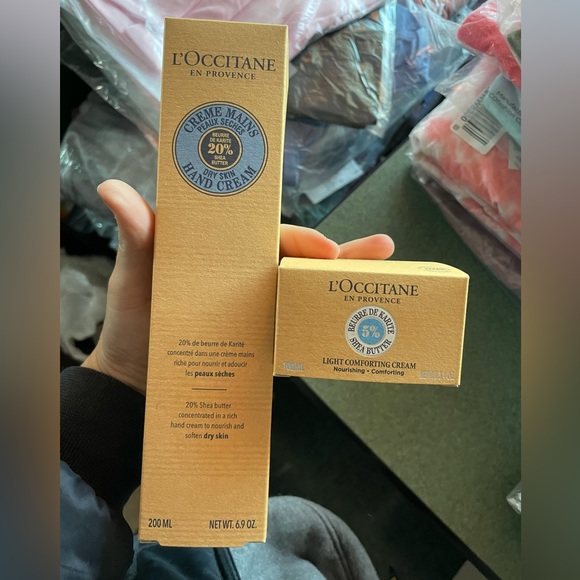 L’Occitane Lotion - Hand Cream & Light Comforting Cream -...